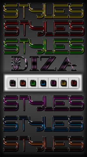 Glass styles by DiZa