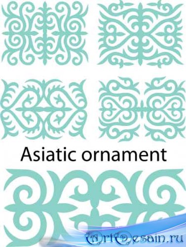    / Asia ornament vector