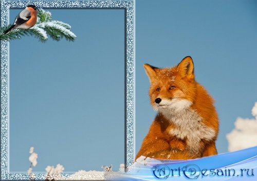 Рамка для фото - Зимушка-зима