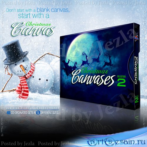 Christmas Canvases Collection 2