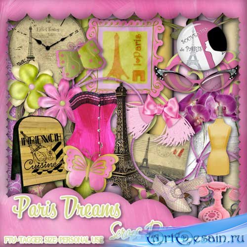 - -  . Scrap - Paris dreams