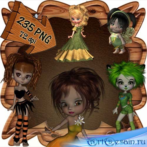 - -     9. Scrap - World of fairies and magics 9