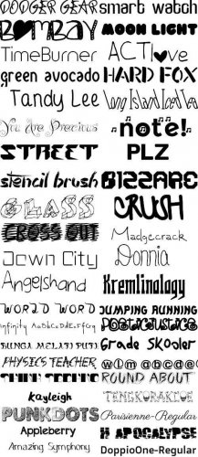 Font Collection   2012-2013