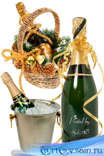 Clipart  - Champagne
