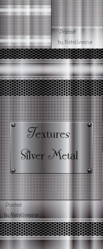  -     / Textures Silver metal in Vector
