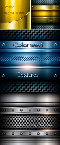  -     / Textures - Color metal in Vector