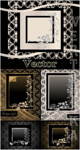         / Vector black backgr ...