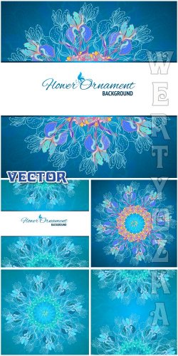       / Turquoise vector backgrou ...