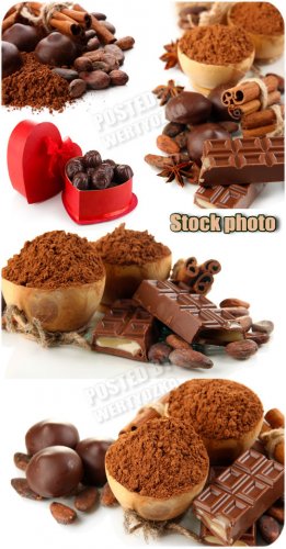 , ,  /  Chocolate, candy, sweets - Raster clipart