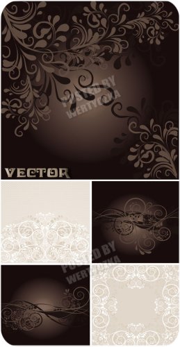      / Beautiful backgrounds - vector st ...