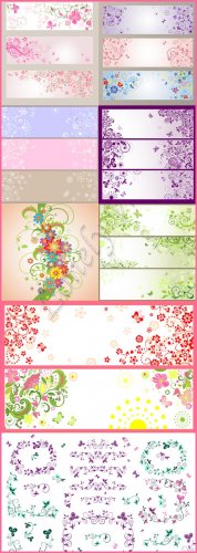     / Collection of vector backgrounds - SVG photo