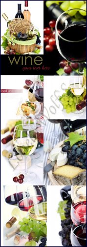 Wine & foods - Stock photo