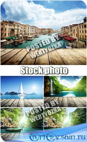 ,    / Waterfalls, water bodies backgrounds - stock p ...