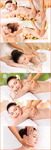 16.11 massage - Stock photo