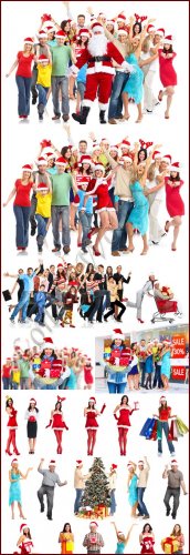 20.11 Hapy peoples - Stock photo