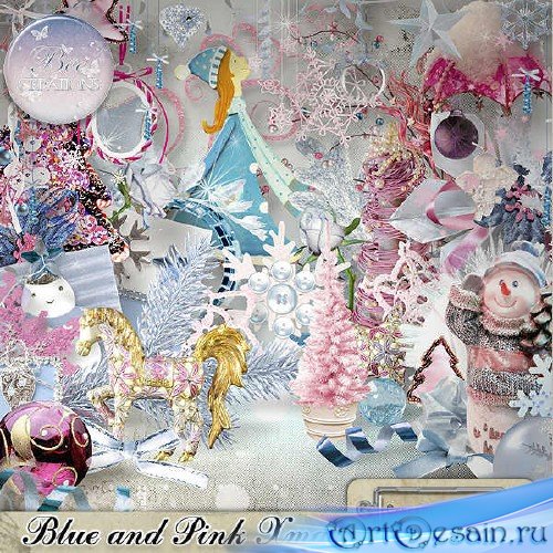    - Blue And Pink Xmas