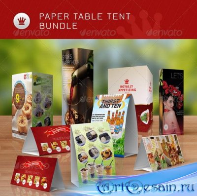     - Bundle-Paper Table Tent Mock-up Templates