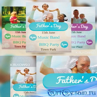 PSD - Father's Day Flyer