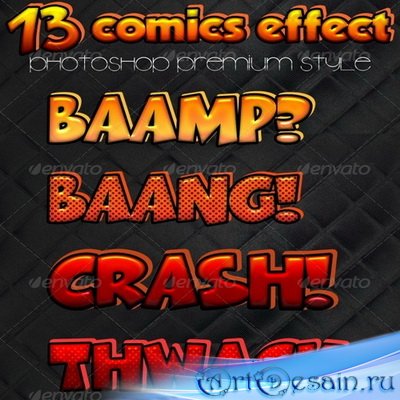 GraphicRiver - 13 Comics Style Effect - 7424270