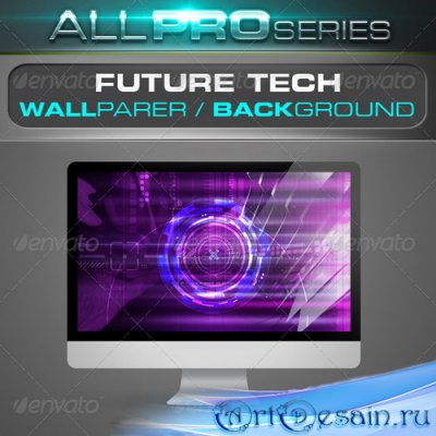 PSD  - Future Tech Background - 2627760