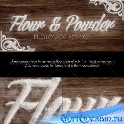  - Flour & Powder - Photoshop Actions - 6712507