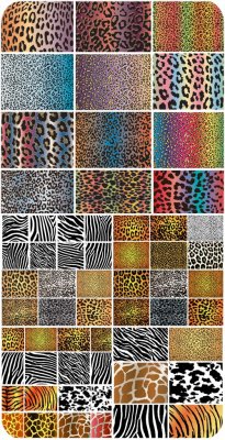     / Leopard texture vector