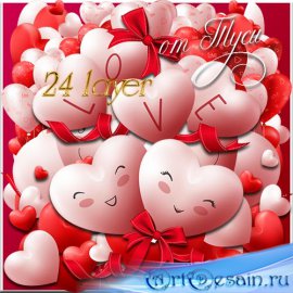     -  / Lovers of the heart - Clipart