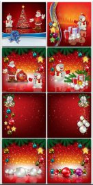  - .2 /Christmas backgrounds-Christmas composition.Part 2 
