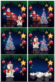  - .9 /Christmas backgrounds-Christmas composition.Part 9 