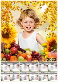 Настенный календарь на 2023 год - Осенние дары природы